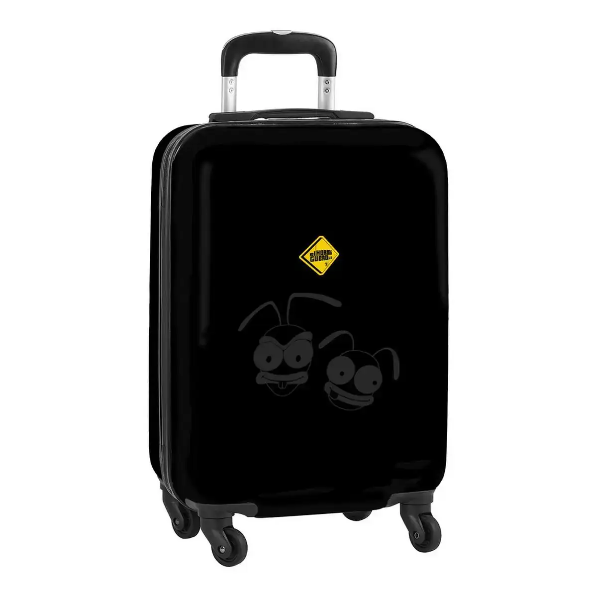 Valise cabine el hormiguero noir 20 34 5 x 55 x 20 cm _9545. DIAYTAR COTE D'IVOIRE - Là où Chaque Produit a son Histoire. Découvrez notre gamme de produits, chacun portant en lui le récit de l'artisanat et de la passion, pour vous offrir une expérience de shopping authentique.