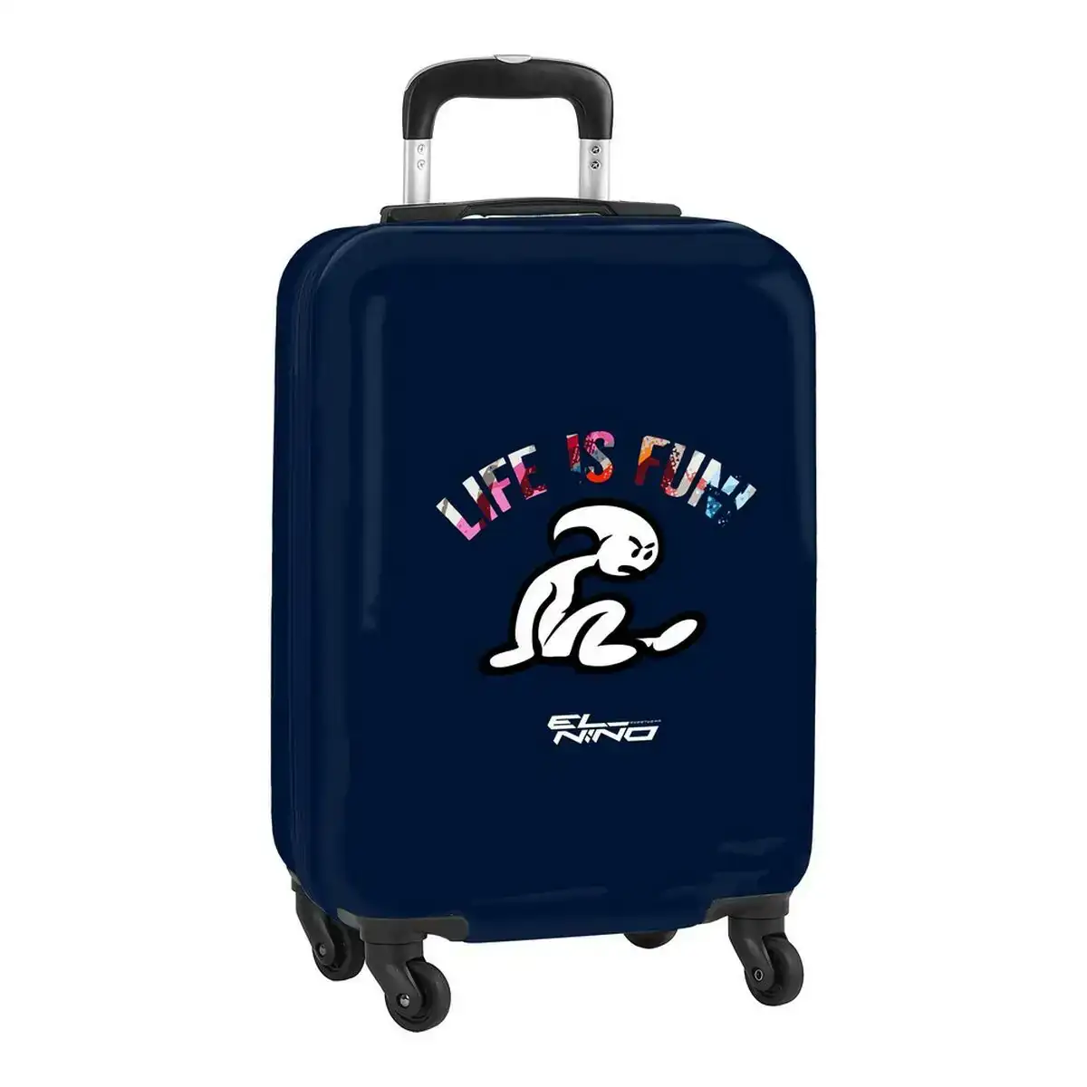 Valise cabine el nino life is fun multicouleur 20 34 5 x 55 x 20 cm _2456. Bienvenue chez DIAYTAR COTE D'IVOIRE - Où Choisir est un Voyage. Plongez dans notre plateforme en ligne pour trouver des produits qui ajoutent de la couleur et de la texture à votre quotidien.