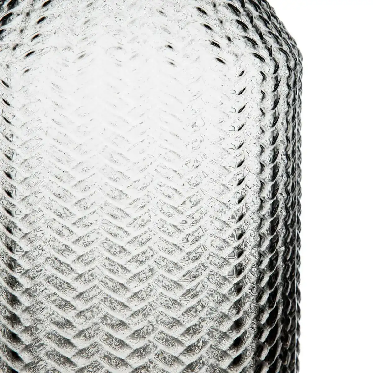 Vase 11 7 x 11 7 x 30 cm gris verre_7953. DIAYTAR COTE D'IVOIRE - Votre Destination Shopping Inspirante. Explorez notre catalogue pour trouver des articles qui stimulent votre créativité et votre style de vie.