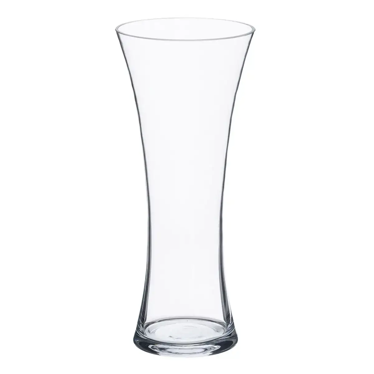 Vase 15 x 11 x 35 5 cm verre transparent_9153. DIAYTAR COTE D'IVOIRE - Où Choisir est un Plaisir Responsable. Parcourez notre catalogue et choisissez des produits qui incarnent notre engagement envers des pratiques durables et éthiques.
