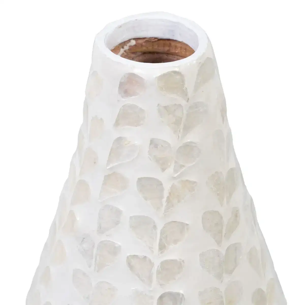 Vase 18 x 18 x 52 cm beige nacre noire bois mdf_1861. Bienvenue sur DIAYTAR COTE D'IVOIRE - Où l'Authenticité Rencontre le Confort. Plongez dans notre univers de produits qui allient tradition et commodité pour répondre à vos besoins.