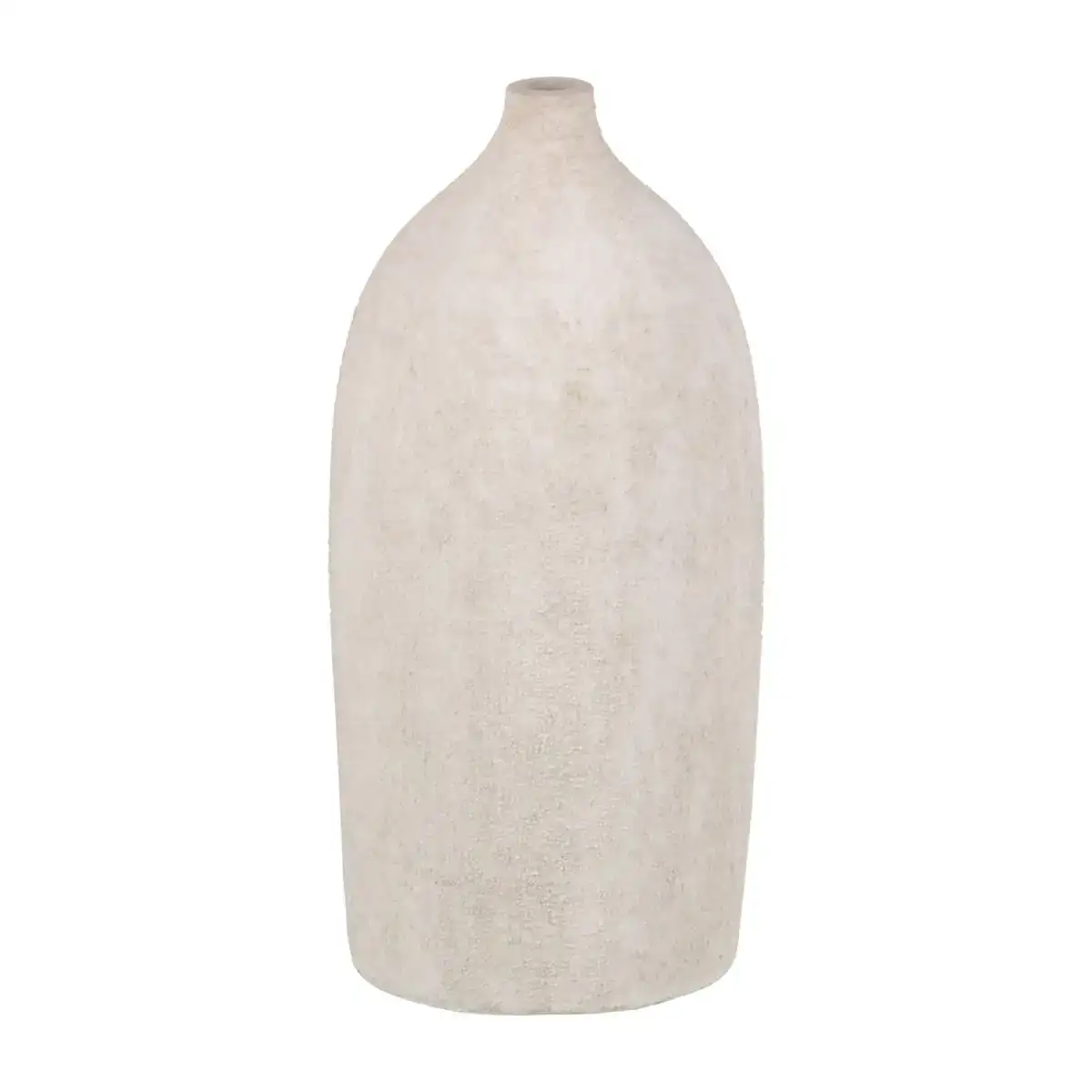 Vase ceramique creme 14 x 14 x 31 cm_8990. DIAYTAR COTE D'IVOIRE - Où Chaque Produit est une Histoire à Raconter. Découvrez notre sélection de produits qui vous permettent de créer votre propre récit à travers vos achats.