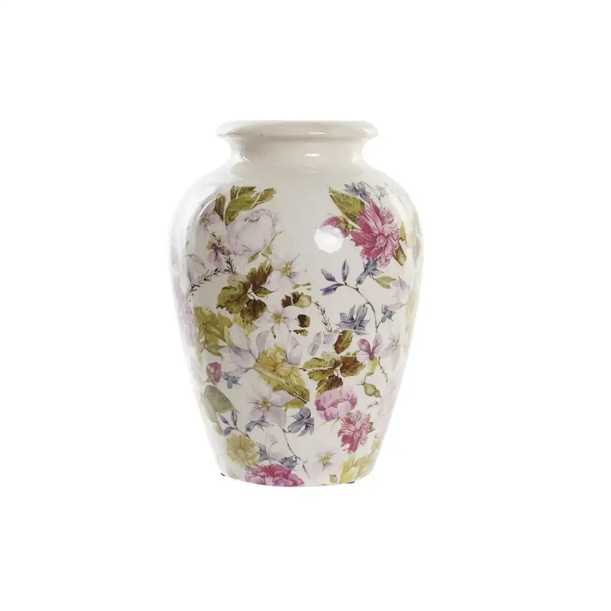 Vase dkd home decor blanc vert bordeaux gres 18 x 18 x 25 cm_7383. Bienvenue sur DIAYTAR COTE D'IVOIRE - Où Chaque Produit a son Charme. Explorez notre sélection minutieuse et trouvez des articles qui vous séduisent et vous inspirent.
