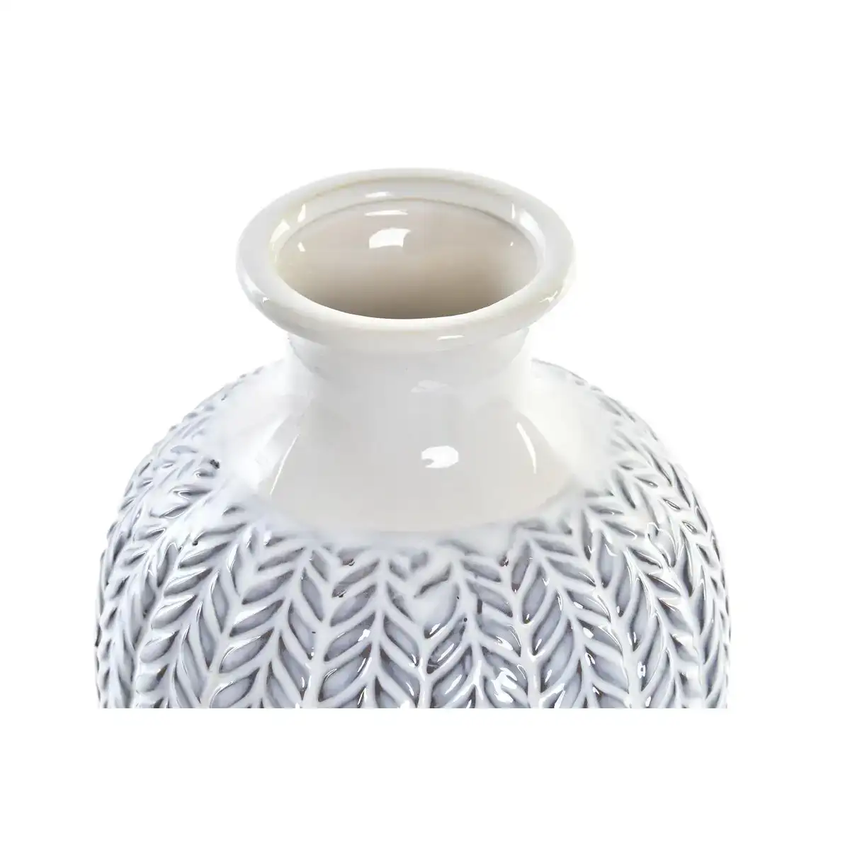 Vase dkd home decor bleu blanc porcelaine mediterraneen 16 x 16 x 25 cm_1753. DIAYTAR COTE D'IVOIRE - L'Art de Choisir, l'Art de S'émerveiller. Explorez notre gamme de produits et laissez-vous émerveiller par des créations authentiques et des designs modernes.