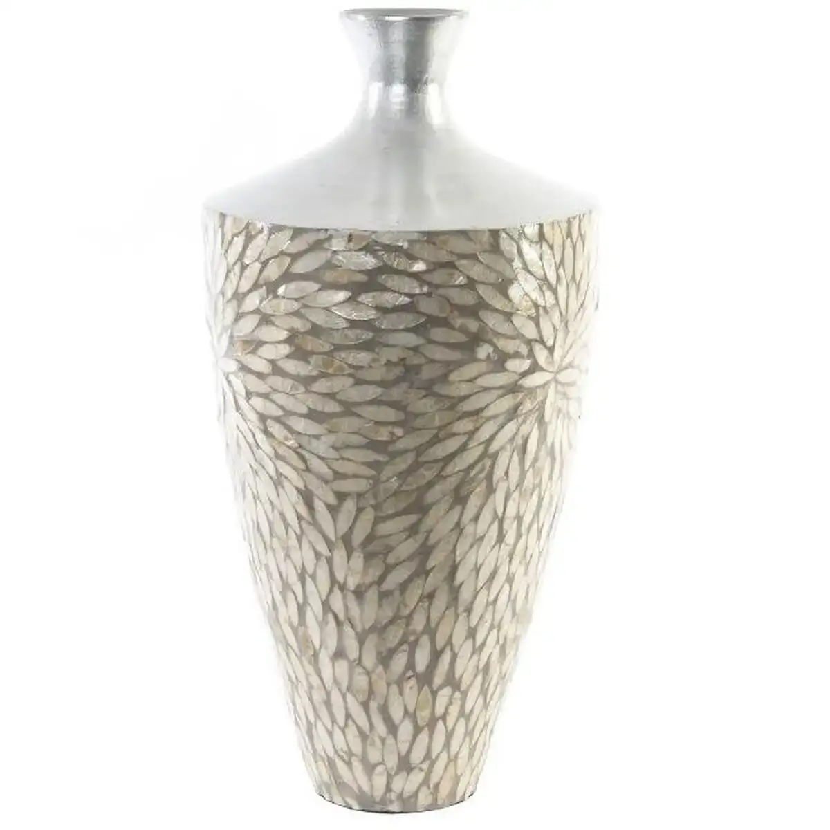 Vase dkd home decor mosaique argente gris nacre noire bambou 25 x 25 x 50 5 cm _6299. Entrez dans l'Univers de DIAYTAR COTE D'IVOIRE - Où Chaque Produit a son Histoire. Explorez notre catalogue et découvrez des trésors qui racontent la riche culture du Côte d'Ivoire.