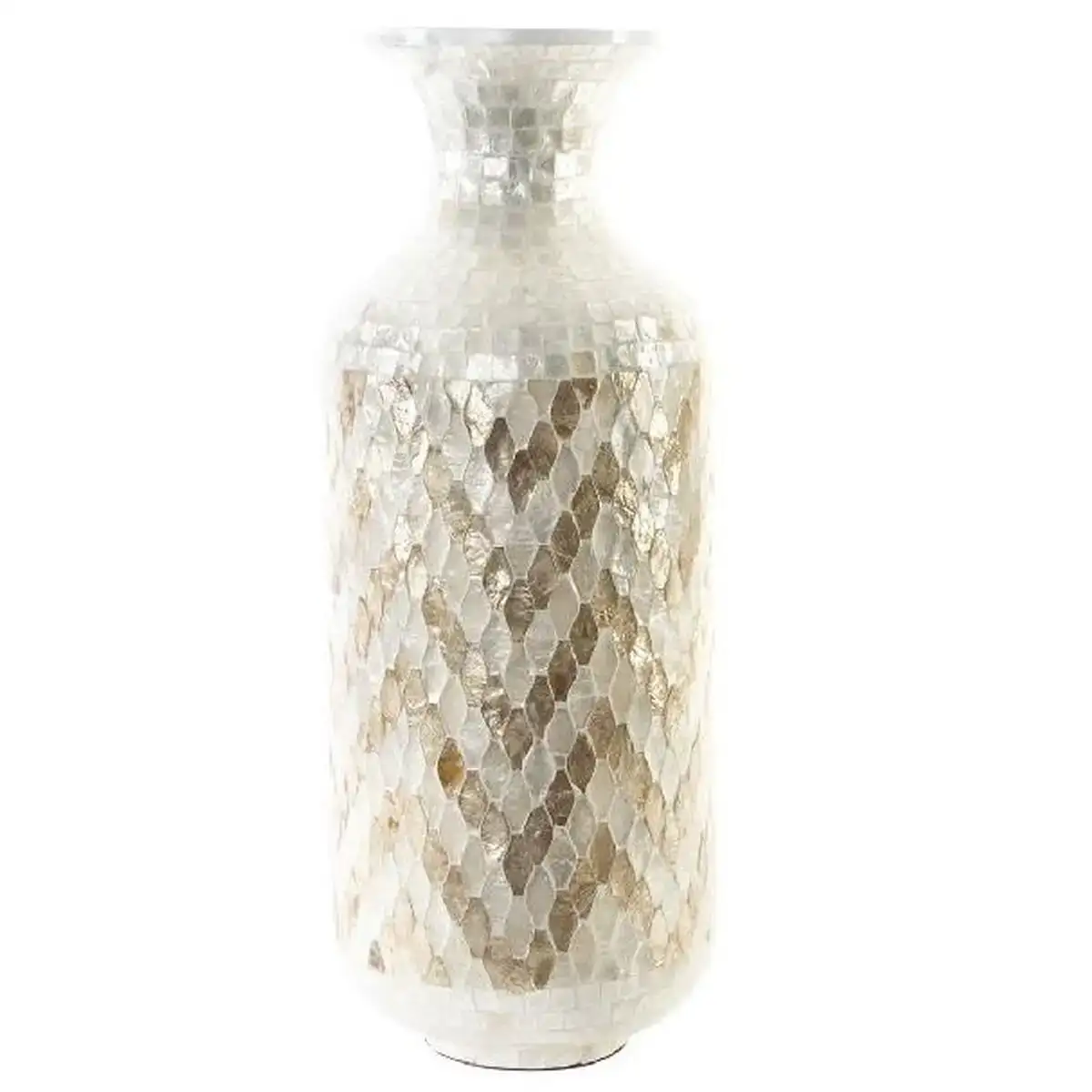 Vase dkd home decor mosaique marron nacre noire marron clair bambou 25 x 25 x 65 cm _1162. Bienvenue chez DIAYTAR COTE D'IVOIRE - Où l'Authenticité Rencontre l'Accessibilité. Explorez notre sélection abordable et découvrez des articles qui incarnent l'essence du Côte d'Ivoire.