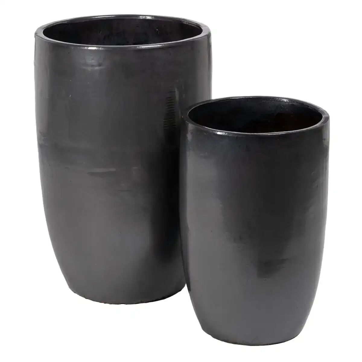 Vase gris ceramique 52 x 52 x 80 cm 2 unites _4869. Votre Destination de Choix: DIAYTAR COTE D'IVOIRE - Où l'Authenticité Rencontre la Commodité. Faites l'expérience de magasiner en ligne pour des articles qui incarnent la richesse culturelle et la modernité du Côte d'Ivoire.