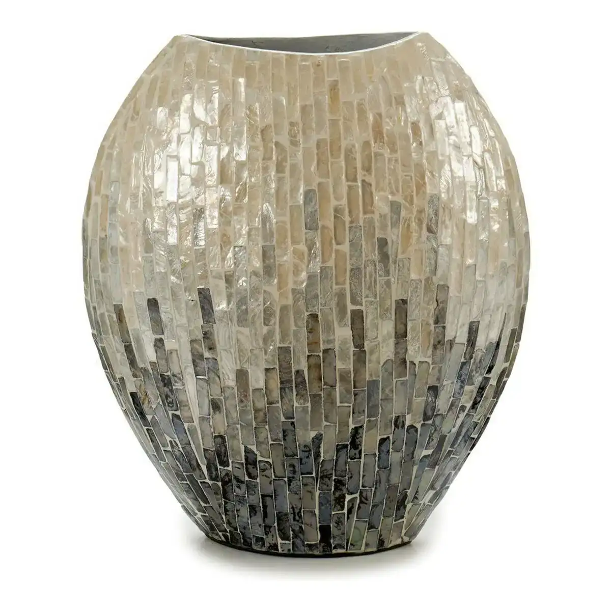 Vase gris degrade 15 x 35 x 32 cm _7605. DIAYTAR COTE D'IVOIRE - Votre Source de Découvertes Shopping. Naviguez à travers nos catégories et découvrez des articles qui vous surprendront et vous séduiront.
