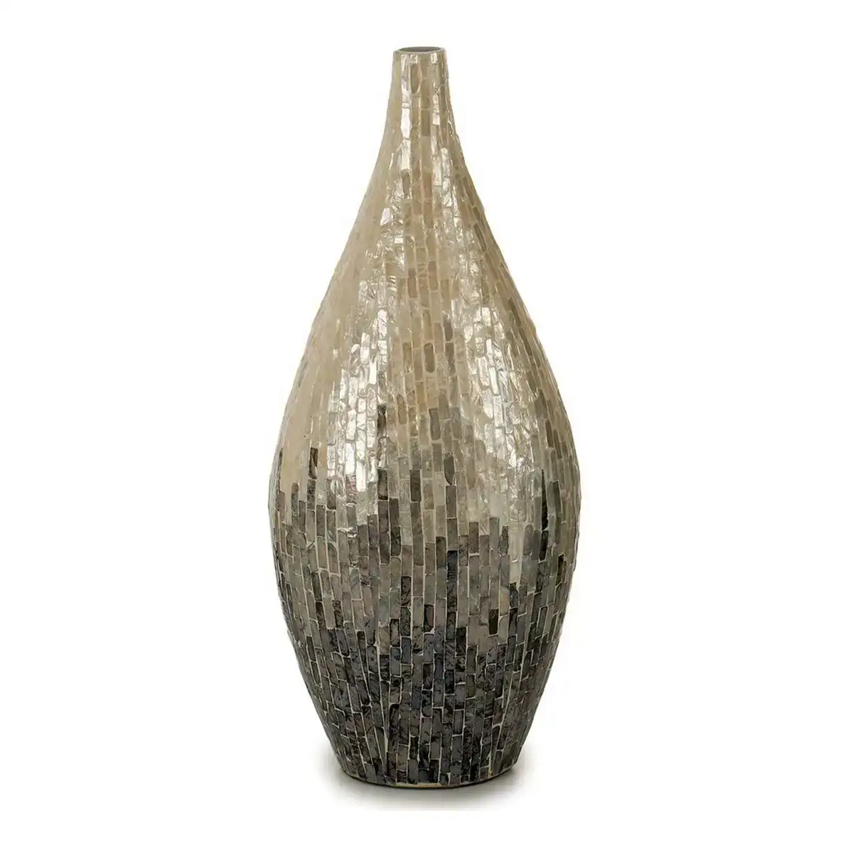 Vase gris degrade 21 x 63 x 28 cm _8598. DIAYTAR COTE D'IVOIRE - Votre Destination Shopping Exquise. Explorez notre boutique en ligne et découvrez des trésors qui ajoutent une touche de sophistication à votre style et à votre espace.