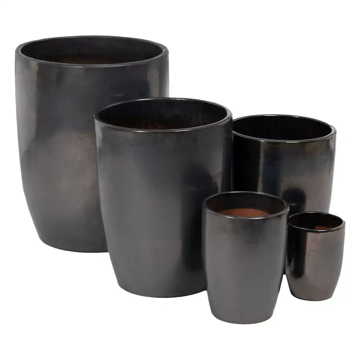 Vase noir ceramique 56 x 56 x 70 cm 5 unites _3590. Bienvenue chez DIAYTAR COTE D'IVOIRE - Où Chaque Achat Fait une Différence. Découvrez notre gamme de produits qui reflètent l'engagement envers la qualité et le respect de l'environnement.
