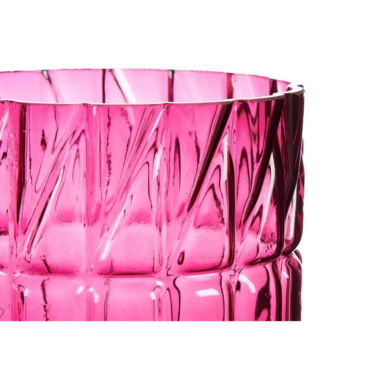 Vase taille rose fonce verre 13 x 26 5 x 13 cm 6 unites _6591. Bienvenue sur DIAYTAR COTE D'IVOIRE - Là où le Shopping Devient une Aventure. Explorez notre catalogue et dénichez des trésors qui élargiront votre horizon shopping.