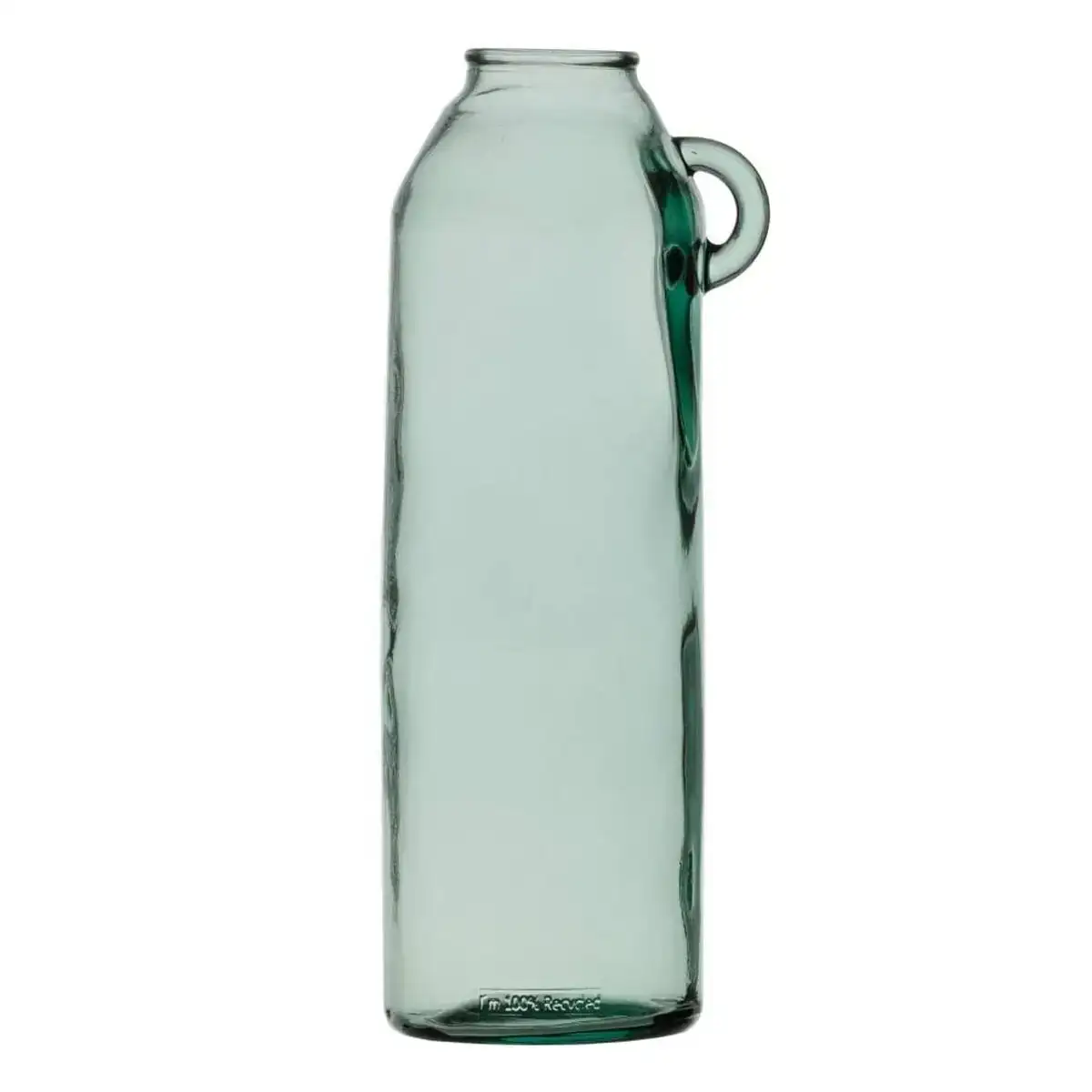 Vase vert verre recycle 17 x 17 x 45 cm_7412. DIAYTAR COTE D'IVOIRE - Votre Passage vers le Raffinement. Plongez dans notre univers de produits exquis et choisissez des articles qui ajoutent une touche de sophistication à votre vie.