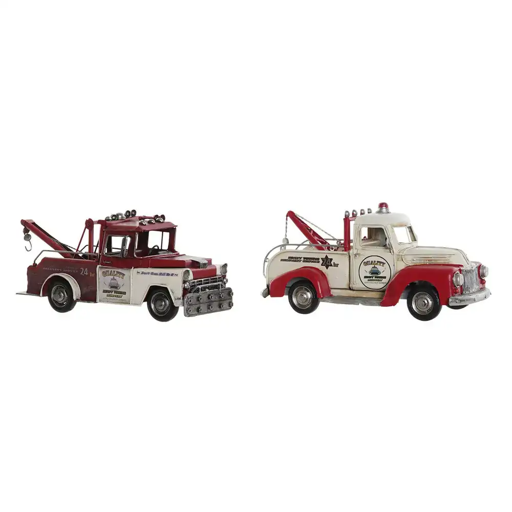 Vehicule dkd home decor decoratif 29 x 11 5 x 13 cm vintage grue 2 unites _4985. DIAYTAR COTE D'IVOIRE - Là où la Beauté Rencontre la Fonctionnalité. Parcourez notre sélection pour trouver des produits qui allient esthétique et praticité, pour un quotidien sublimé.