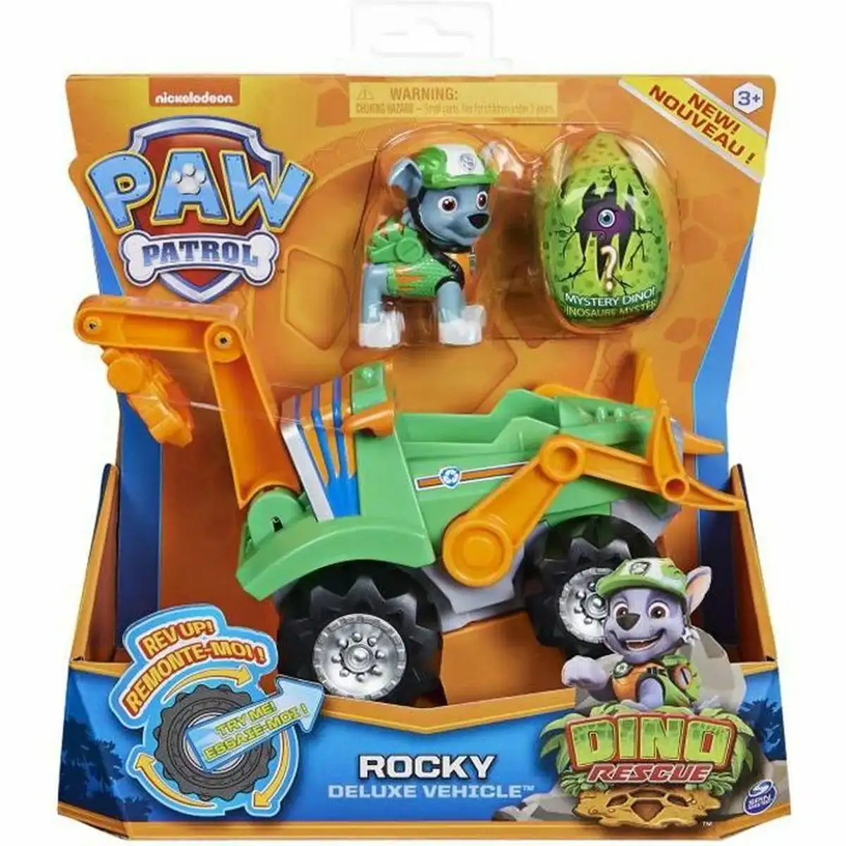 Vehicule the paw patrol rocky dino rescue playset figurine_7278. DIAYTAR COTE D'IVOIRE - Votre Passage vers l'Exceptionnel. Naviguez à travers notre sélection minutieuse et découvrez des articles qui apportent une touche spéciale à chaque instant de votre vie.