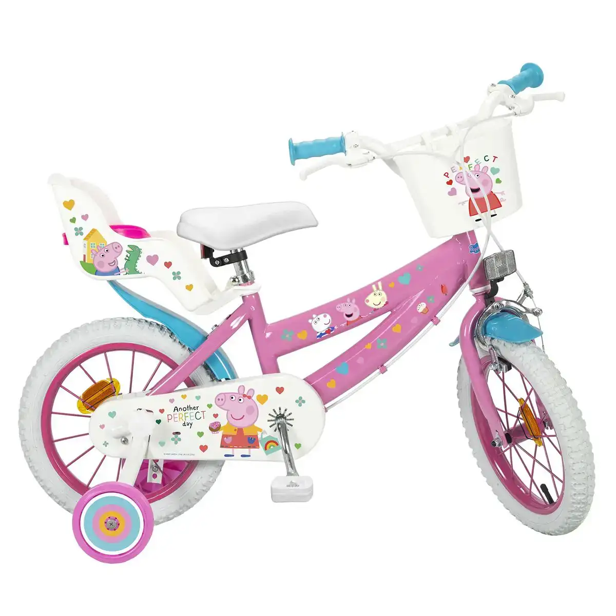Velo pour enfants peppa pig 14 rose_1259. DIAYTAR COTE D'IVOIRE - Votre Destination pour un Shopping Inoubliable. Naviguez à travers notre catalogue et choisissez des produits qui vous marquent par leur originalité.