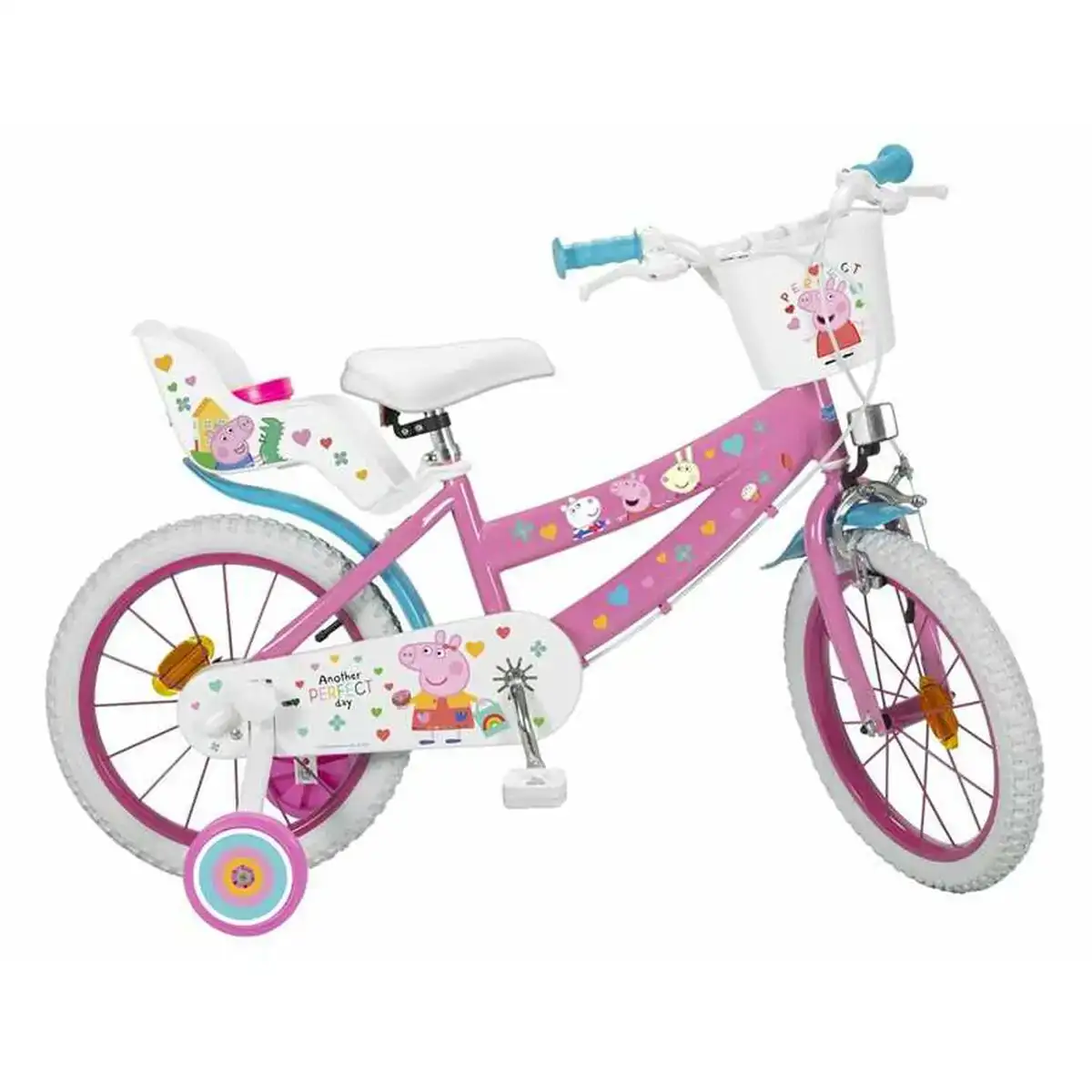 Velo pour enfants peppa pig 16 rose_5429. DIAYTAR COTE D'IVOIRE - Votre Destination Shopping pour Tous. Parcourez notre boutique en ligne et découvrez une variété de produits pour satisfaire tous vos besoins et désirs.