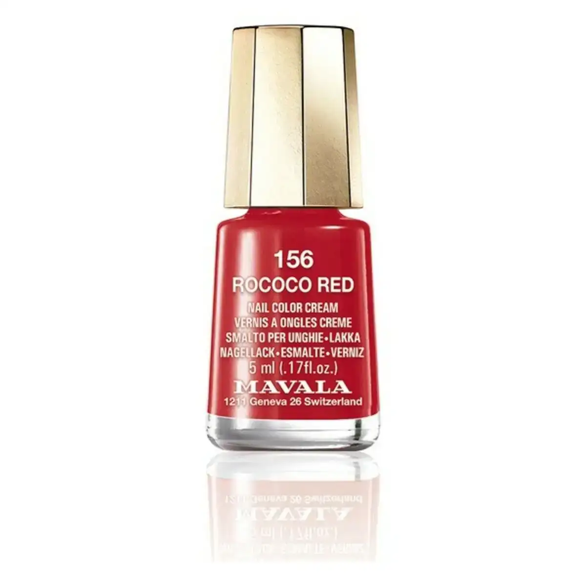 Vernis a ongles nail color cream mavala 156 rococo red 5 ml _6911. DIAYTAR COTE D'IVOIRE - Là où la Qualité se Marque d'une Touche Côte d'Ivoireaise. Naviguez à travers notre boutique en ligne et choisissez des produits qui allient excellence et tradition.