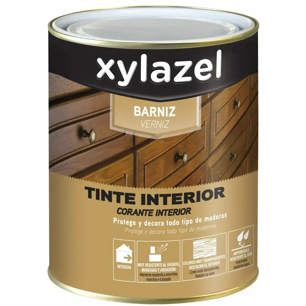 Vernis xylazel 5396045 interieur teinture 750 ml incolore mat_5203. DIAYTAR COTE D'IVOIRE - Où Chaque Produit est une Promesse de Qualité. Explorez notre boutique en ligne et choisissez des produits qui répondent à vos exigences élevées.