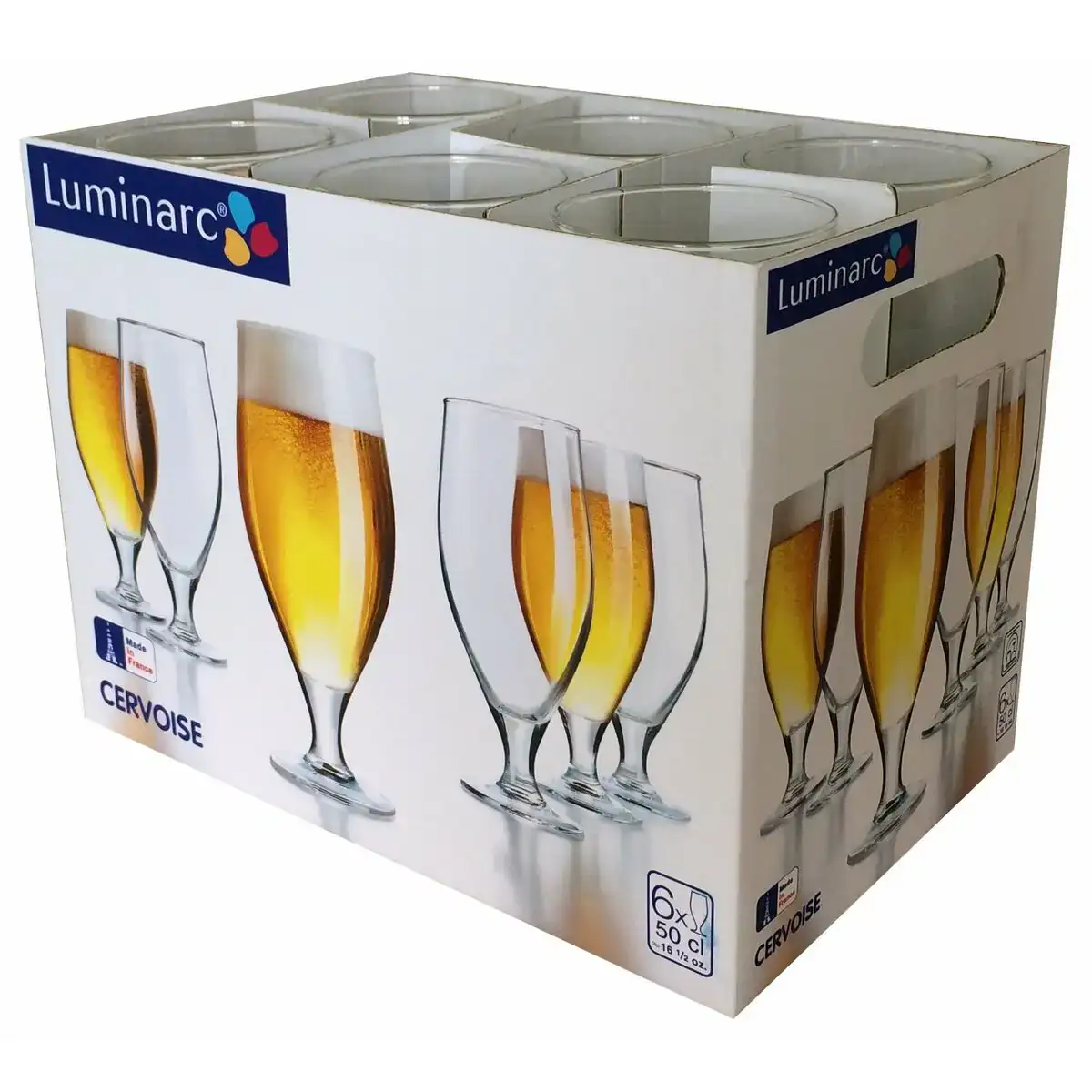 Verre a biere luminarc spirit bar transparent verre 500 ml 6 unites pack 6x _3573. Bienvenue sur DIAYTAR COTE D'IVOIRE - Votre Source de Trouvailles Uniques. Explorez nos rayons virtuels pour dénicher des trésors que vous ne trouverez nulle part ailleurs, allant des trésors artisanaux aux articles tendance.