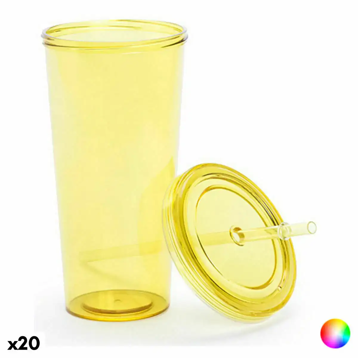 Verre avec paille top can cap 144874 750 ml 20 unites _5993. Entrez dans l'Univers de DIAYTAR COTE D'IVOIRE - Où Choisir est un Plaisir. Explorez notre catalogue diversifié et trouvez des articles qui reflètent vos goûts et votre personnalité.