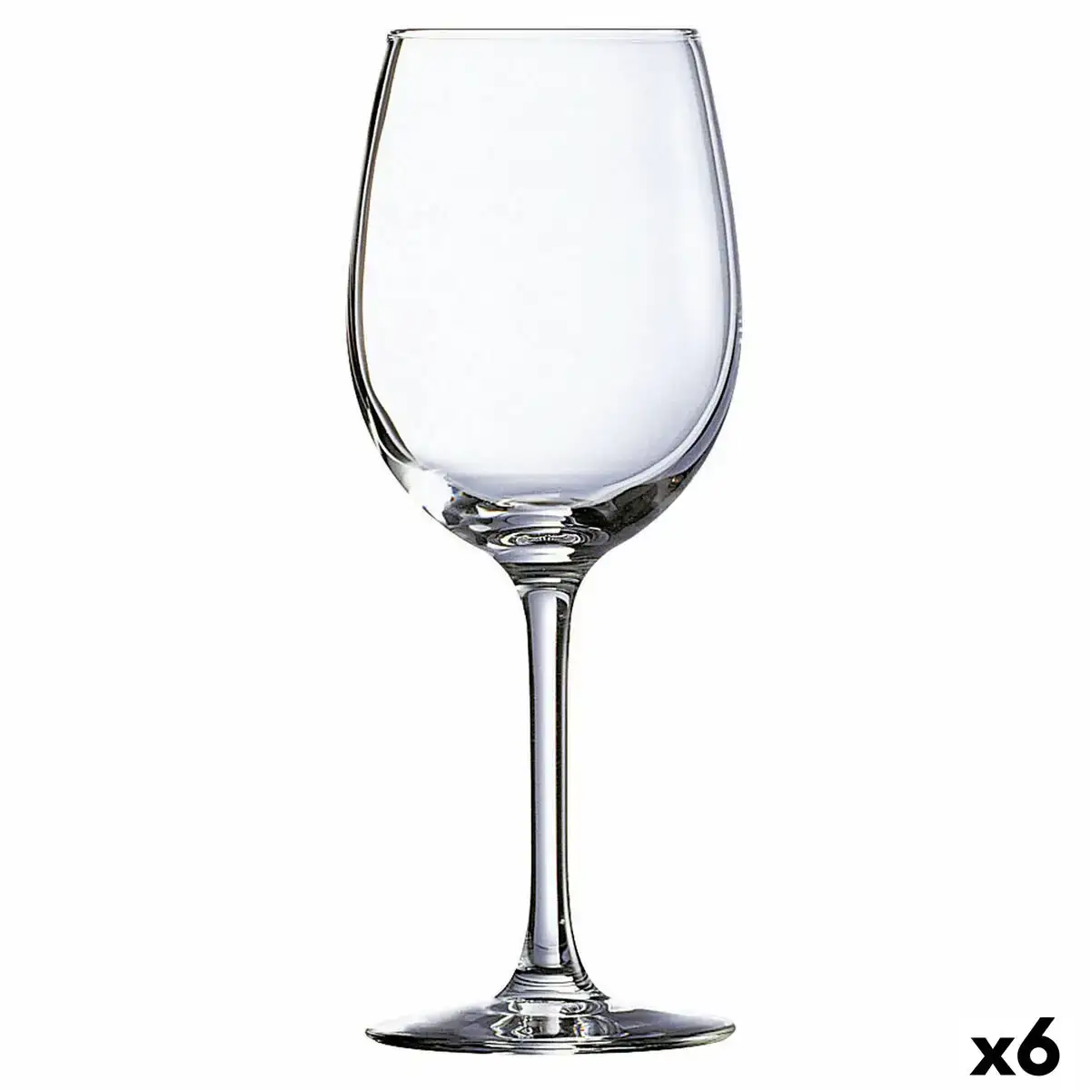 Verre de vin ebro transparent verre 580 ml 6 unites _8339. DIAYTAR COTE D'IVOIRE - L'Art de Magasiner sans Limites. Naviguez à travers notre collection diversifiée pour trouver des produits qui élargiront vos horizons shopping.