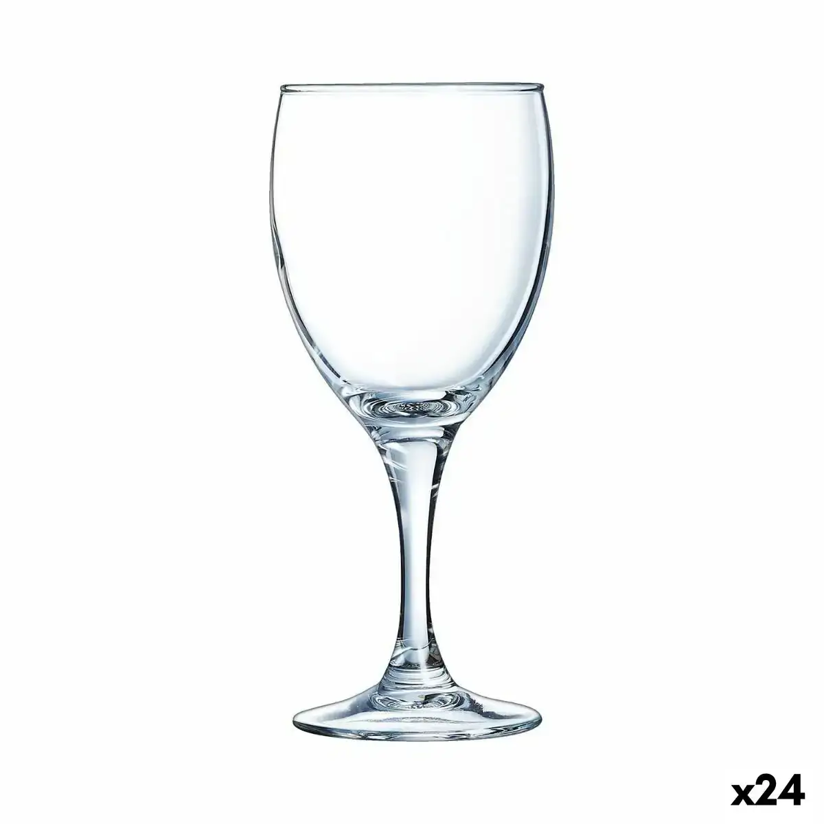 Verre de vin luminarc elegance transparent verre 190 ml 24 unites_7279. DIAYTAR COTE D'IVOIRE - Votre Passage vers l'Élégance Accessible. Parcourez notre boutique en ligne pour trouver des produits qui vous permettent d'allier style et économies.