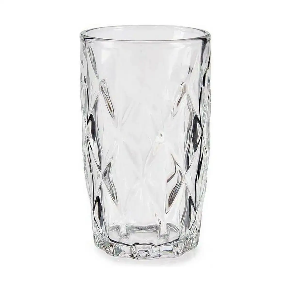 Verre diamant transparent verre 340 ml_8222. DIAYTAR COTE D'IVOIRE - Où l'Élégance Rencontre l'Authenticité. Naviguez à travers notre boutique en ligne et choisissez des produits qui incarnent le style et la tradition du Côte d'Ivoire.
