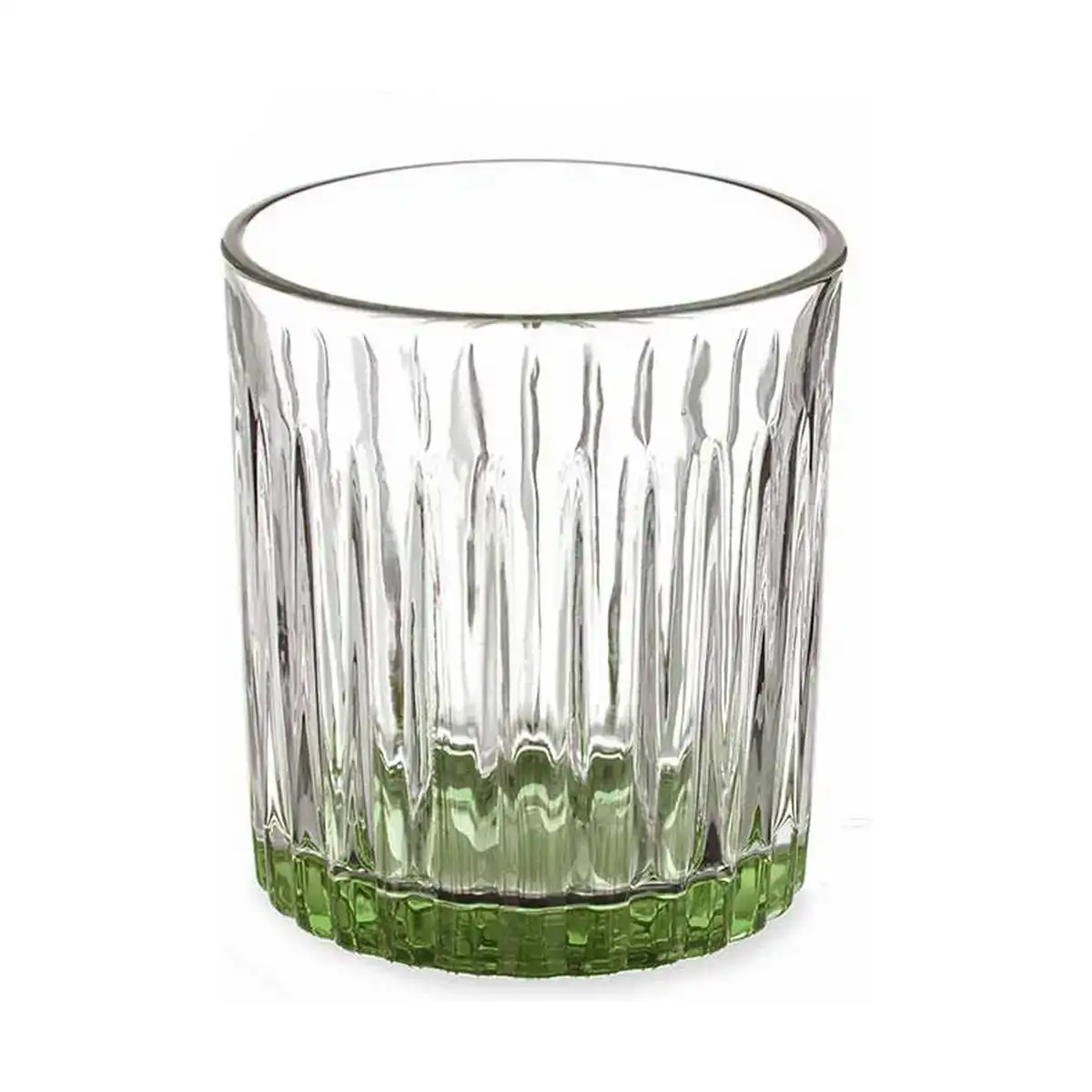 Verre exotic verre vert 330 ml_9334. DIAYTAR COTE D'IVOIRE - Votre Escale Shopping incontournable. Explorez notre boutique en ligne et dénichez des trésors qui reflètent la richesse culturelle et la modernité du Côte d'Ivoire.