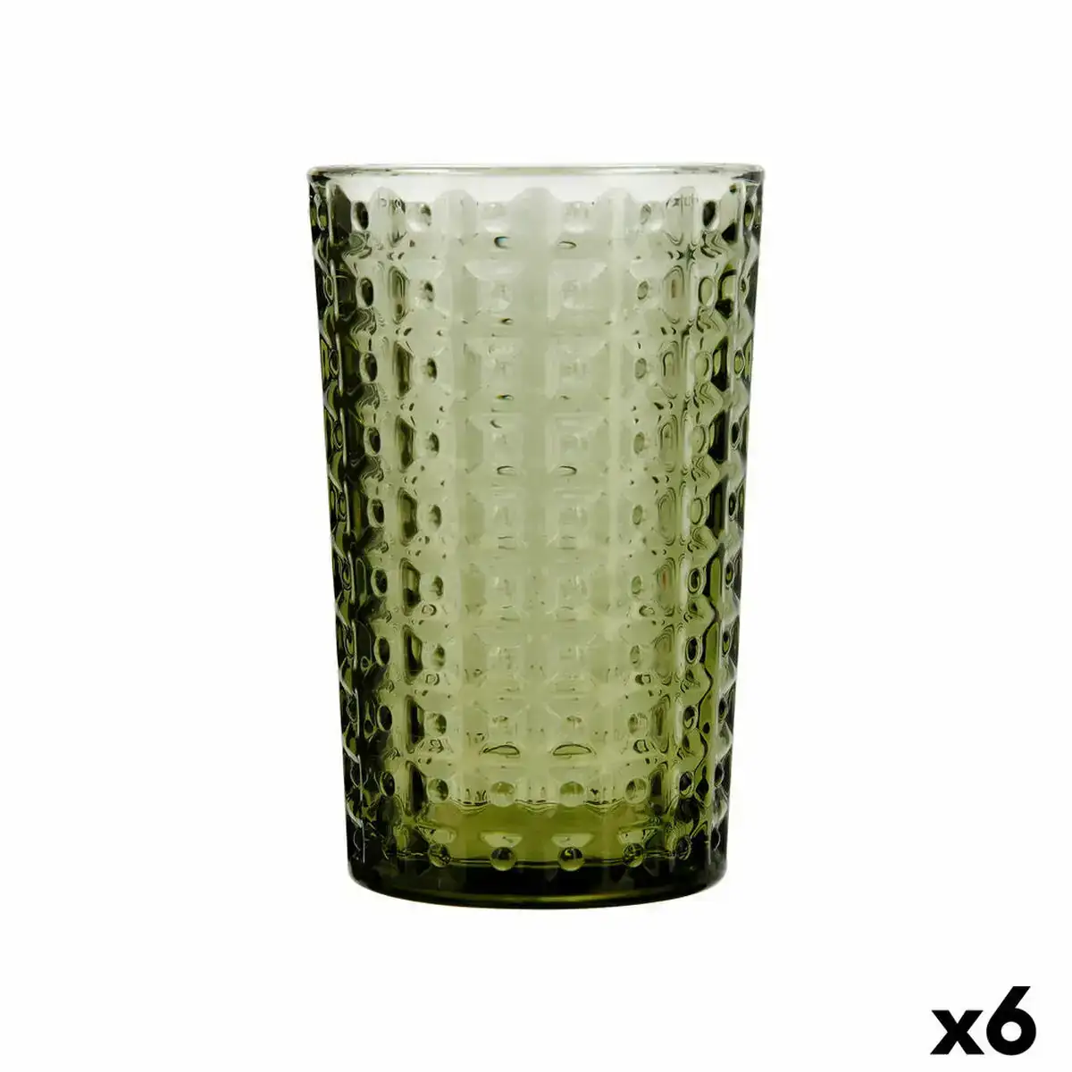 Verre la bouchee alma vert verre 350 ml pack 6x _7376. DIAYTAR COTE D'IVOIRE - L'Essence de la Tradition et de la Modernité réunies. Explorez notre plateforme en ligne pour trouver des produits authentiques du Côte d'Ivoire, tout en découvrant les dernières tendances du monde moderne.
