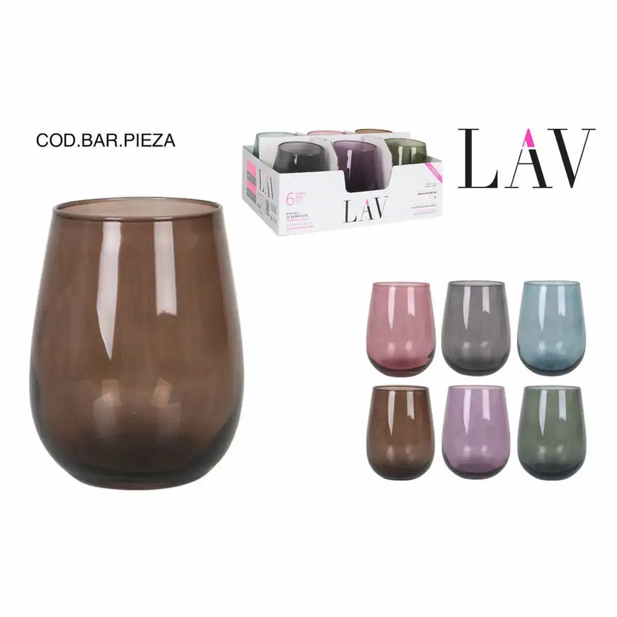 Verre lav gaia 360 cc _8373. DIAYTAR COTE D'IVOIRE - Où la Mode et le Confort se Rencontrent. Plongez dans notre univers de produits et trouvez des articles qui vous habillent avec style et aisance.