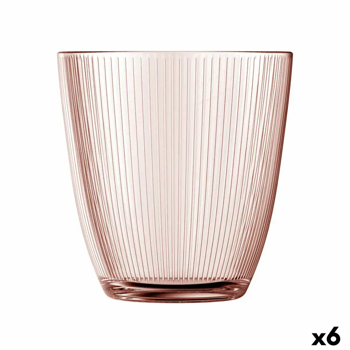 Verre luminarc concepto stripy rose verre 310 ml 6 unites _1277. DIAYTAR COTE D'IVOIRE - Où Choisir est un Acte de Création. Naviguez à travers notre plateforme et choisissez des produits qui complètent votre histoire personnelle.