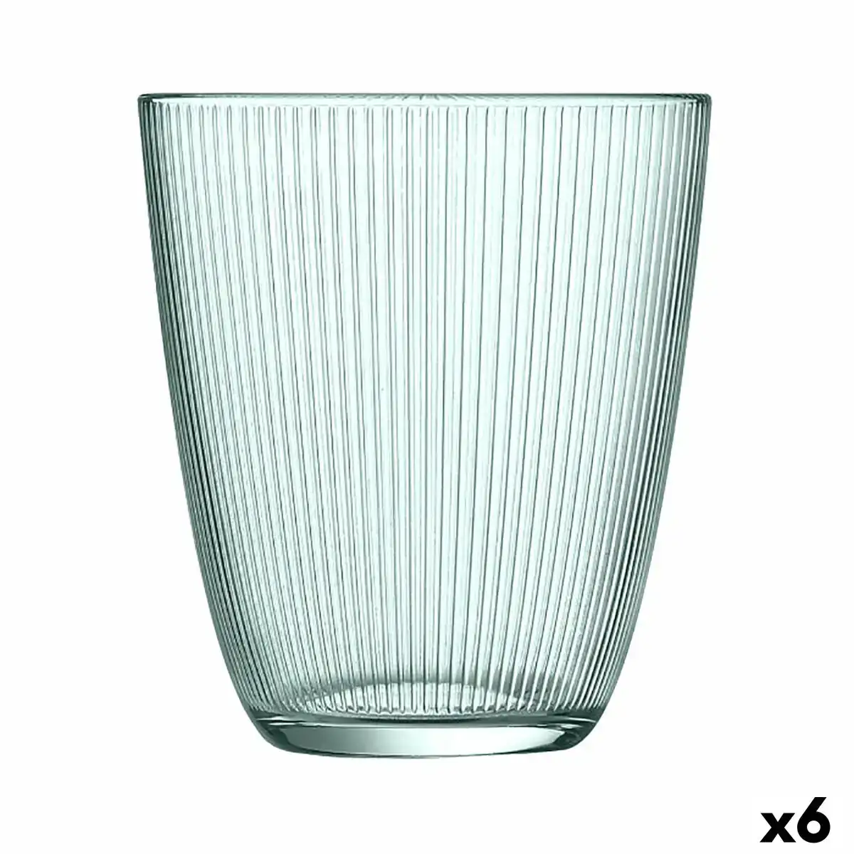 Verre luminarc concepto stripy vert verre 310 ml 6 unites _5248. DIAYTAR COTE D'IVOIRE - L'Art de Vivre en Couleurs. Découvrez notre boutique en ligne et trouvez des produits qui ajoutent une palette vibrante à votre quotidien.