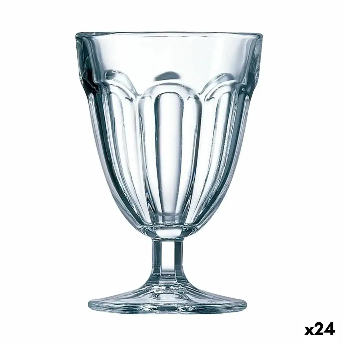 Verre luminarc roman eau transparent verre 140 ml 24 unites _4216. Plongez dans l'Univers de DIAYTAR COTE D'IVOIRE - Où la Qualité et la Diversité se rencontrent. Parcourez nos rayons virtuels pour trouver des produits répondant à tous les besoins, du confort de votre foyer.