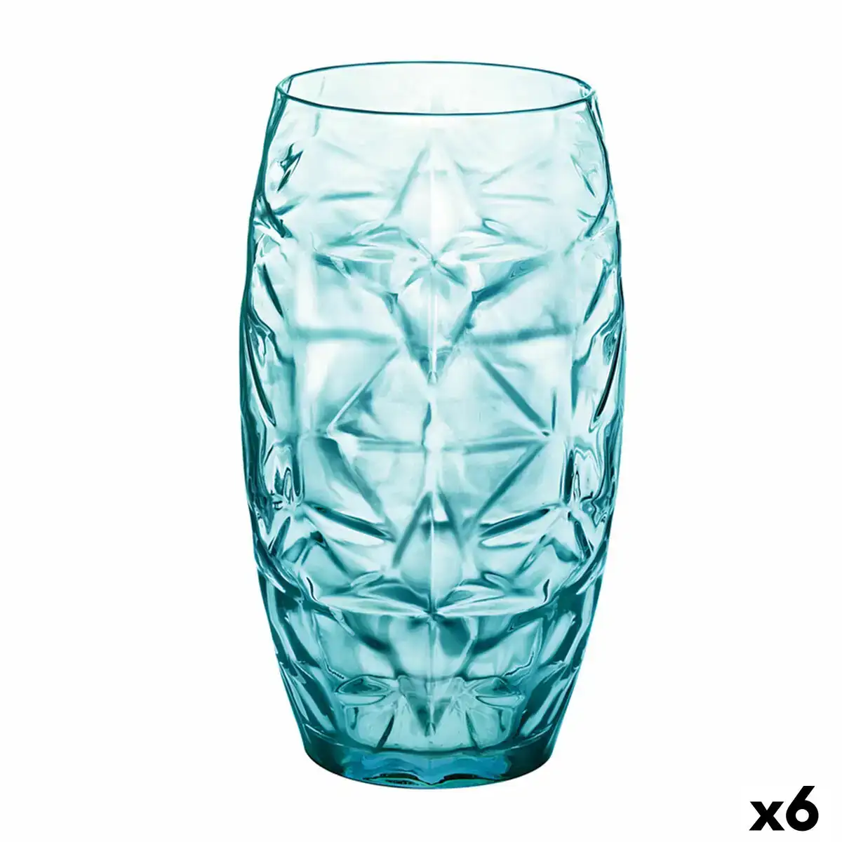 Verre oriente bleu verre 470 ml 6 unites _6153. Bienvenue chez DIAYTAR COTE D'IVOIRE - Où le Shopping Devient un Plaisir. Découvrez notre boutique en ligne et trouvez des trésors qui égaieront chaque jour de votre vie.