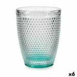 Verre points turquoise verre 300 ml 6 unites _2530. DIAYTAR COTE D'IVOIRE - Où la Qualité est Notre Engagement. Explorez notre boutique en ligne pour découvrir des produits conçus pour vous apporter satisfaction et plaisir.