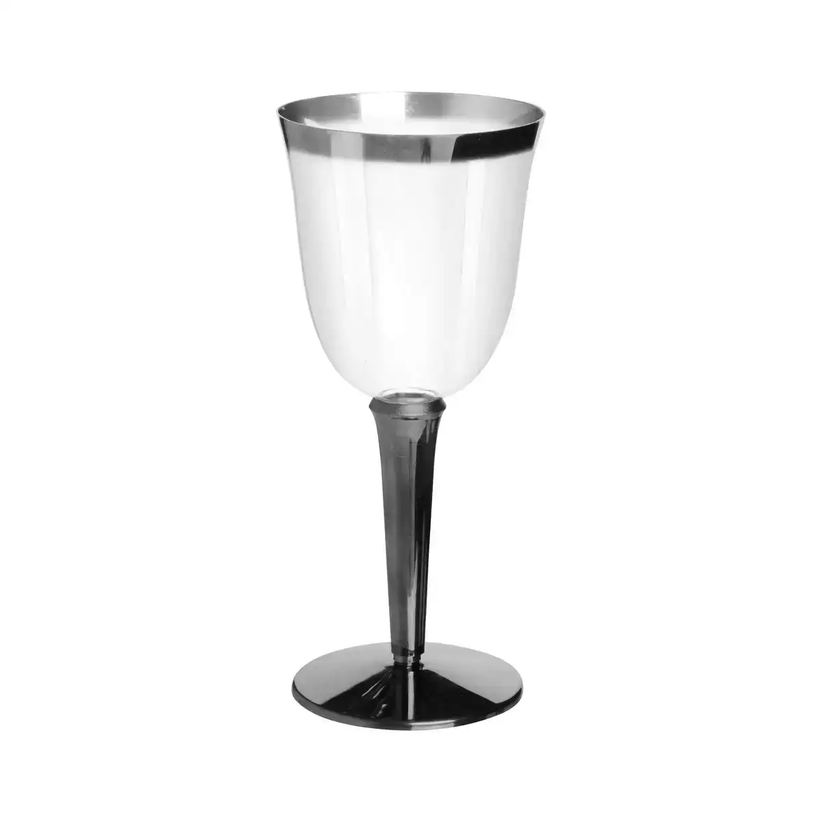 Verres a vin reutilisables algon 250 ml noir 3 unites_7699. DIAYTAR COTE D'IVOIRE - L'Art de Vivre le Shopping Authentique. Découvrez notre boutique en ligne et trouvez des produits qui célèbrent la culture et l'héritage du Côte d'Ivoire.