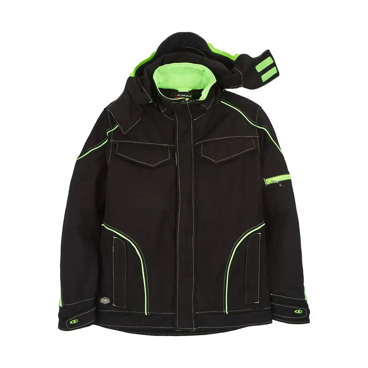 Veste cofra tecka citron legere noir 52 _3654. Entrez dans l'Univers de DIAYTAR COTE D'IVOIRE - Où Chaque Produit a une Signification. Explorez notre gamme diversifiée et découvrez des articles qui résonnent avec votre vie.
