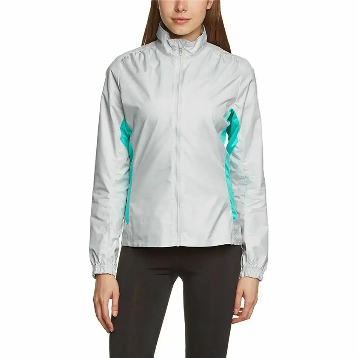 Veste coupe vent unisexe puma pe blanc gris clair_2193. DIAYTAR COTE D'IVOIRE - Là où Chaque Achat Contribue à un Rêve. Naviguez à travers notre boutique en ligne et soutenez des artisans talentueux tout en acquérant des trésors.