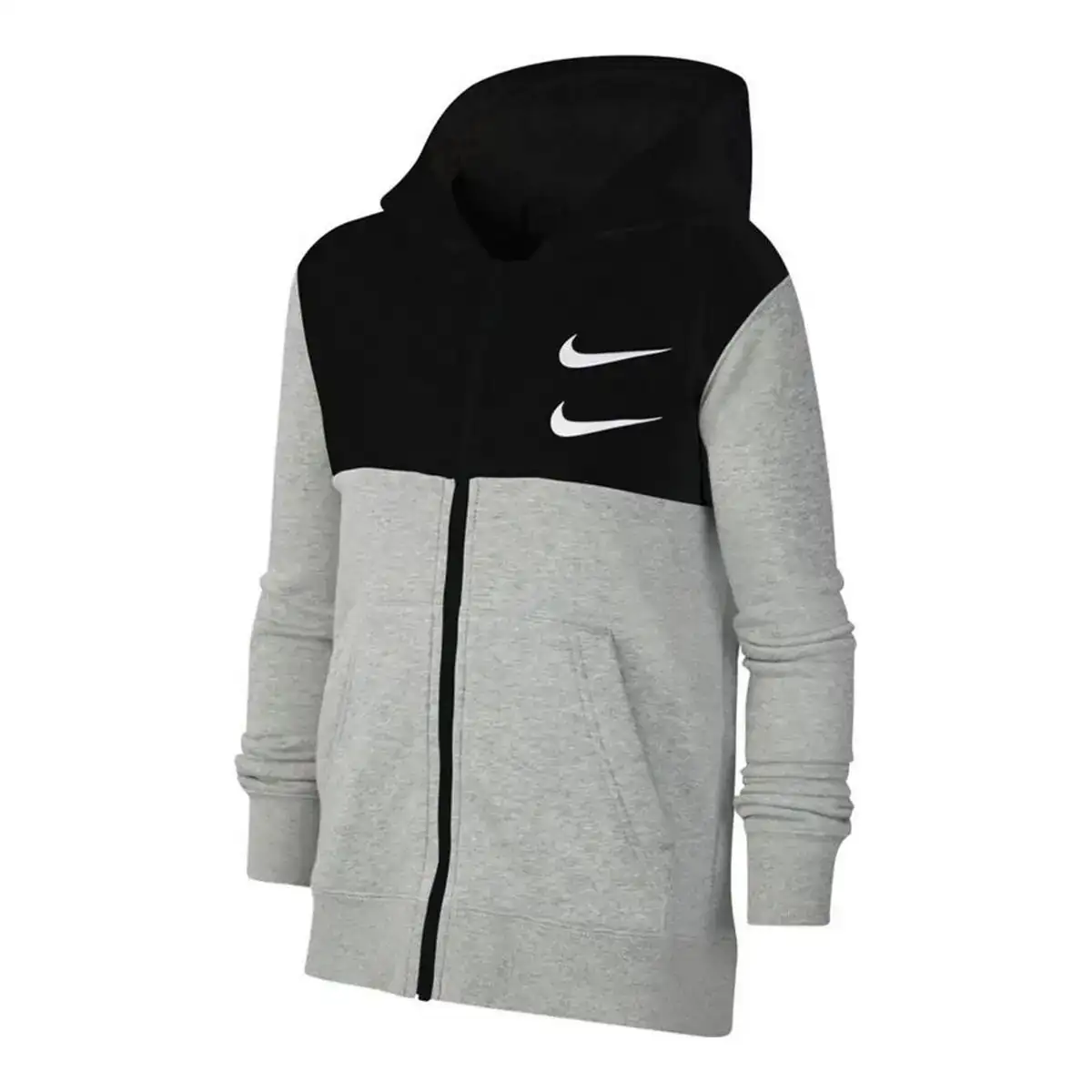 Veste de sport nike swoosh gris fonce_4786. DIAYTAR COTE D'IVOIRE - Là où Chaque Produit Est une Trouvaille. Explorez notre sélection minutieuse et découvrez des articles qui correspondent à votre style de vie et à vos aspirations.