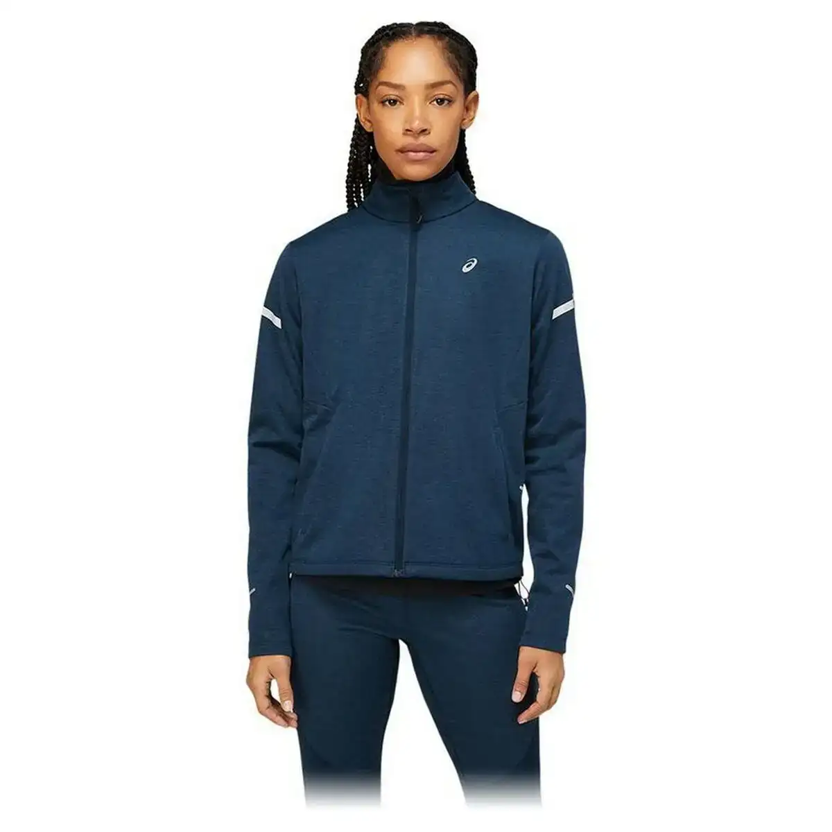 Veste de sport pour femme asics lite show blue marine_1318. DIAYTAR COTE D'IVOIRE - Votre Escapade Shopping Virtuelle. Explorez notre boutique en ligne et dénichez des trésors qui évoquent la culture et le savoir-faire sénégalais, un clic à la fois.