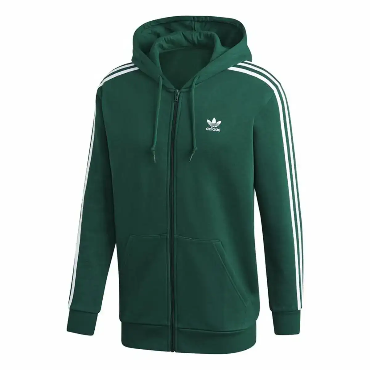 Veste de sport pour homme adidas 3 stripes vert fonce_3518. Entrez dans l'Univers de DIAYTAR COTE D'IVOIRE - Où Choisir est un Voyage. Explorez notre gamme diversifiée et trouvez des articles qui répondent à tous vos besoins et envies.