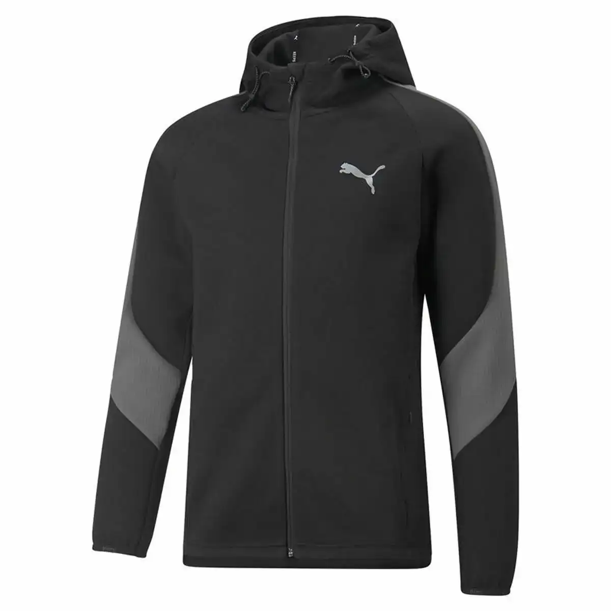 Veste de sport pour homme puma evostripe noir_2175. DIAYTAR COTE D'IVOIRE - Où Chaque Produit a son Histoire. Découvrez notre gamme de produits, chacun portant en lui le récit de l'artisanat et de la passion, pour vous offrir une expérience de shopping authentique.