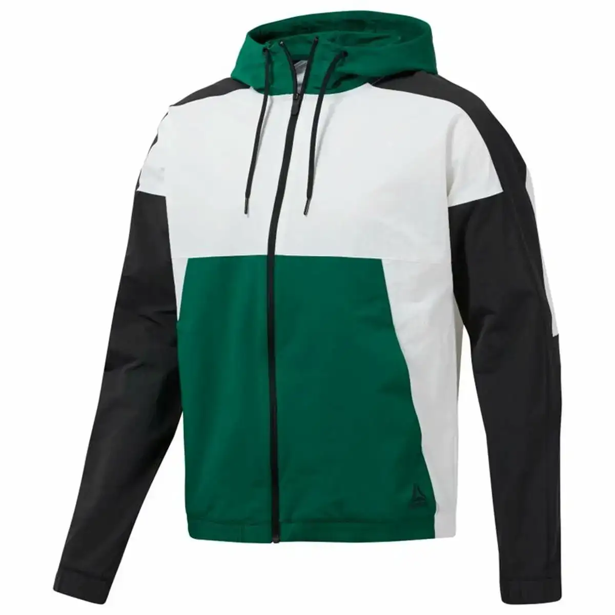 Veste de sport pour homme reebok meet you there woven vert_6880. DIAYTAR COTE D'IVOIRE - L'Art de Vivre le Shopping Authentique. Découvrez notre boutique en ligne et trouvez des produits qui incarnent la passion et le savoir-faire du Côte d'Ivoire.