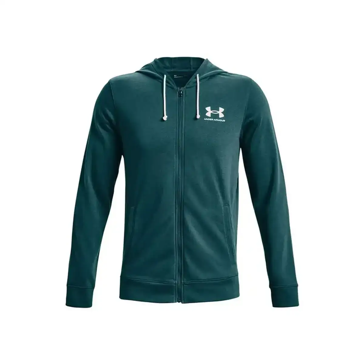 Veste de sport pour homme under armour vert_5588. DIAYTAR COTE D'IVOIRE - Votre Escale Shopping incontournable. Explorez notre boutique en ligne et dénichez des trésors qui reflètent la richesse culturelle et la modernité du Côte d'Ivoire.