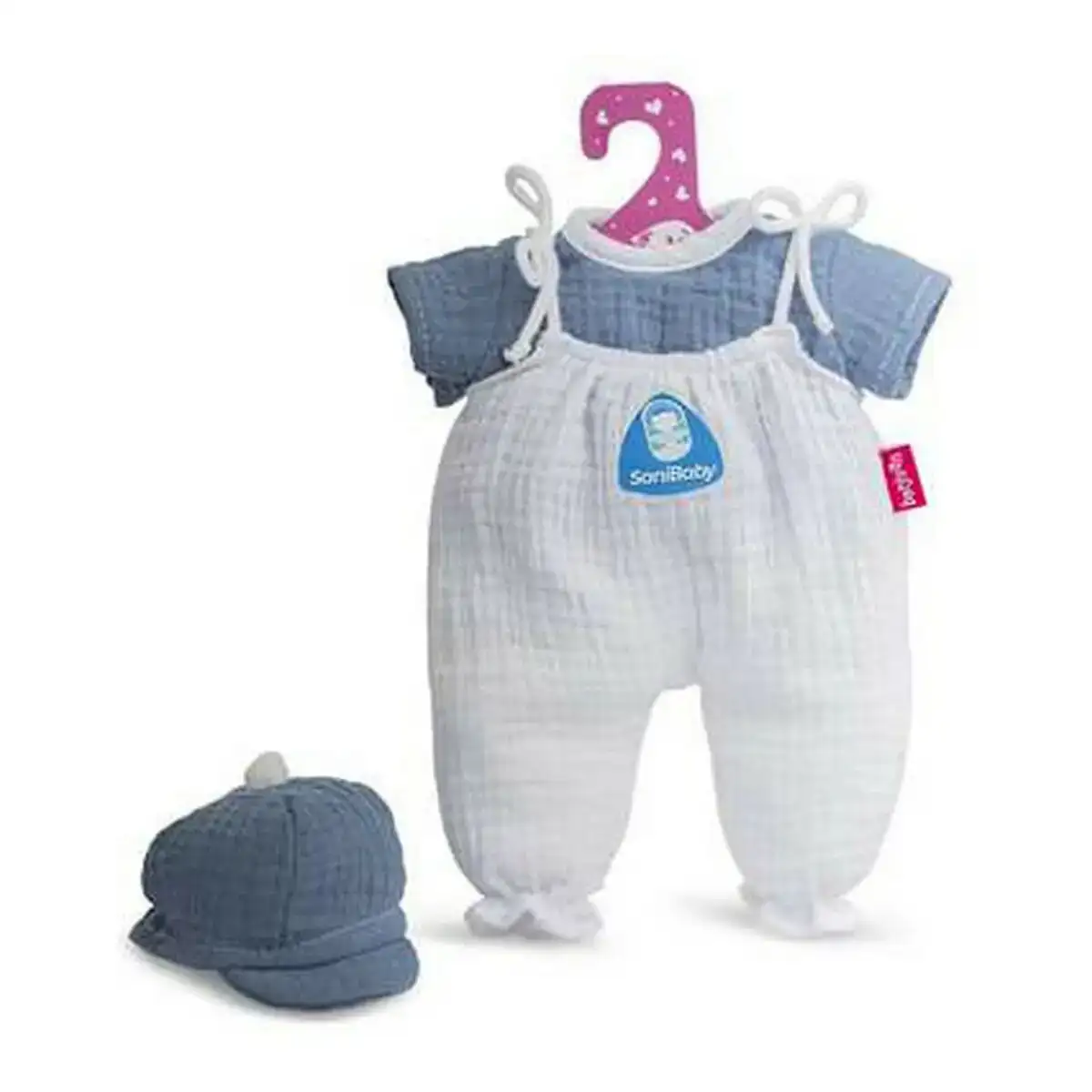 Vetements de poupee berjuan sanibaby bleu antibacterien 28 cm _7536. Entrez dans l'Univers de DIAYTAR COTE D'IVOIRE - Où le Choix Rencontre l'Authenticité. Explorez nos rayons virtuels et trouvez des produits qui incarnent la richesse de notre culture.