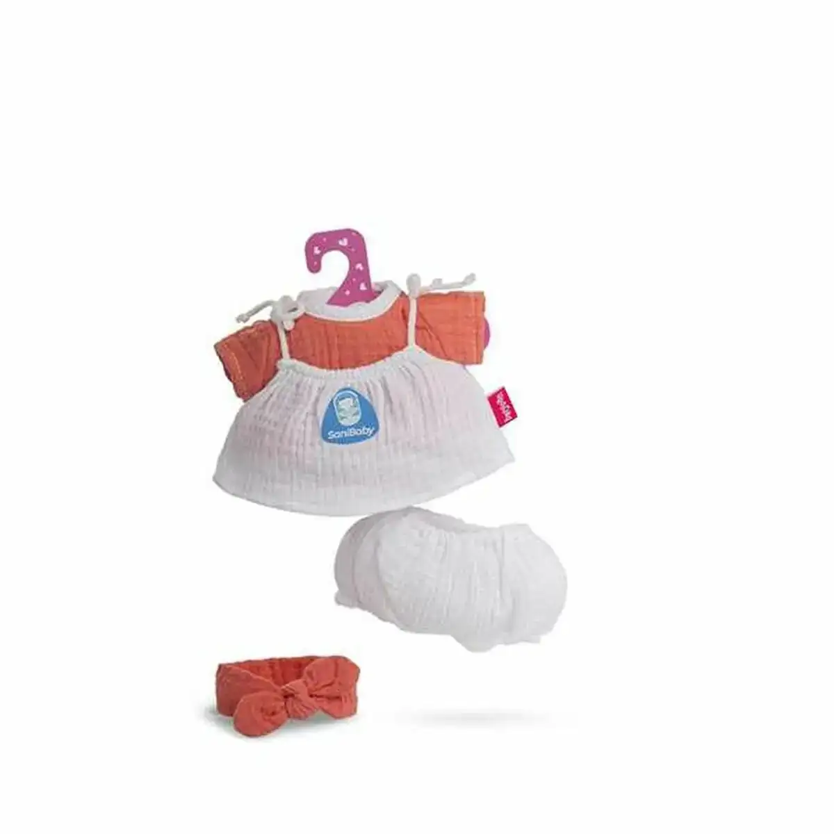 Vetements de poupee berjuan sanibaby corail 28 cm _4601. DIAYTAR COTE D'IVOIRE - Votre Destination Shopping Incontournable. Parcourez nos rayons virtuels et trouvez des articles qui répondent à tous vos besoins, du quotidien à l'exceptionnel.