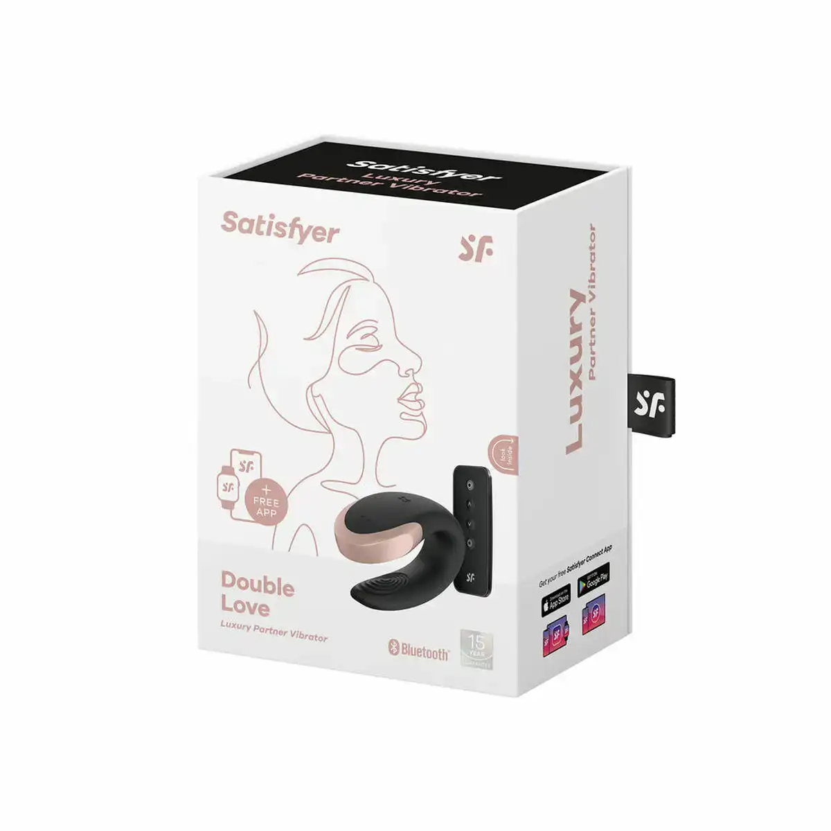 Vibration de stimulation double love satisfyer noir_6473. DIAYTAR COTE D'IVOIRE - Votre Destination Shopping Authentique. Explorez notre boutique en ligne et découvrez des trésors qui reflètent l'âme du Côte d'Ivoire, pour une expérience shopping unique.