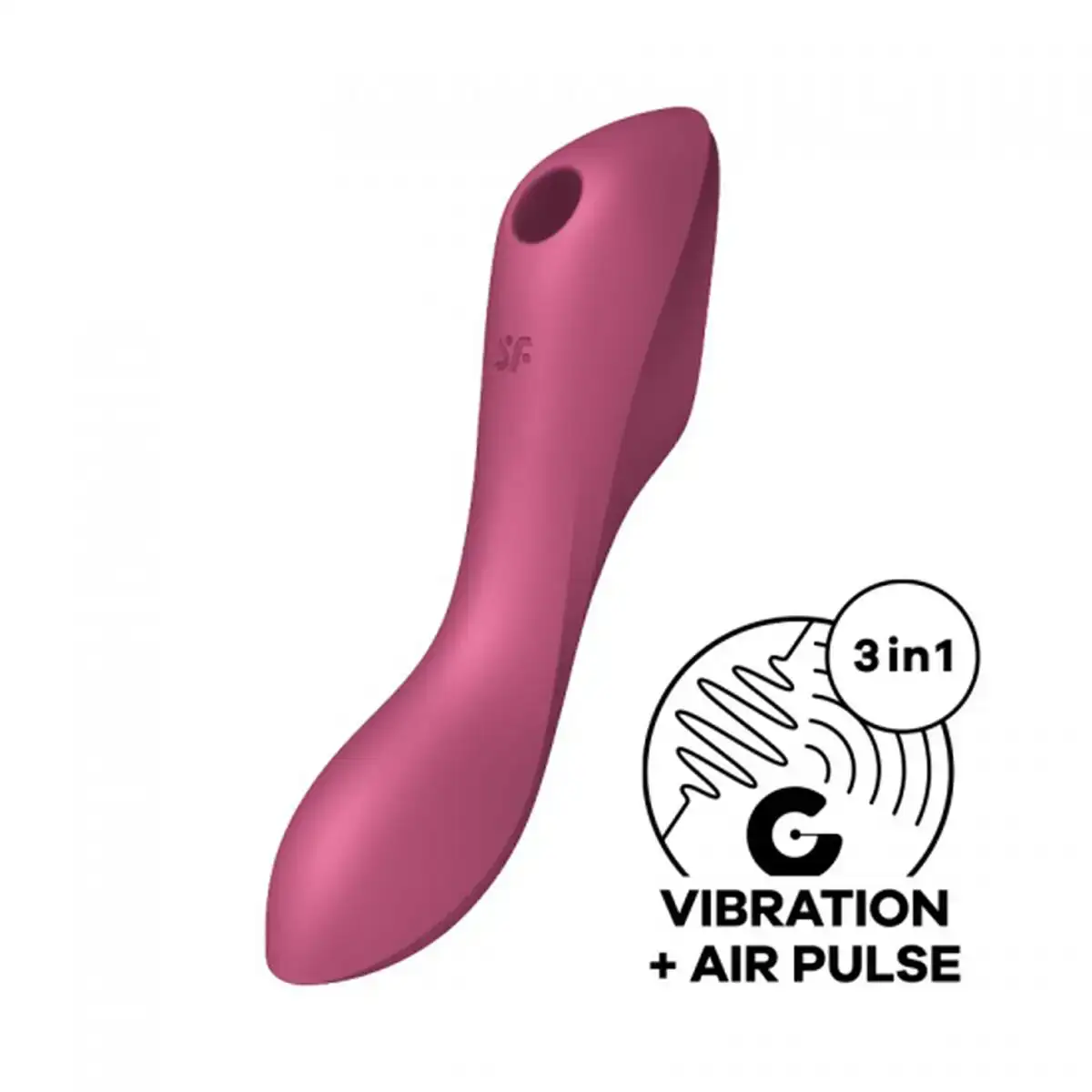 Vibration de stimulation double satisfyer curvy trinity 3_6555. DIAYTAR COTE D'IVOIRE - Où Chaque Produit a sa Place. Parcourez notre catalogue et choisissez des articles qui s'intègrent parfaitement à votre style et à votre espace.