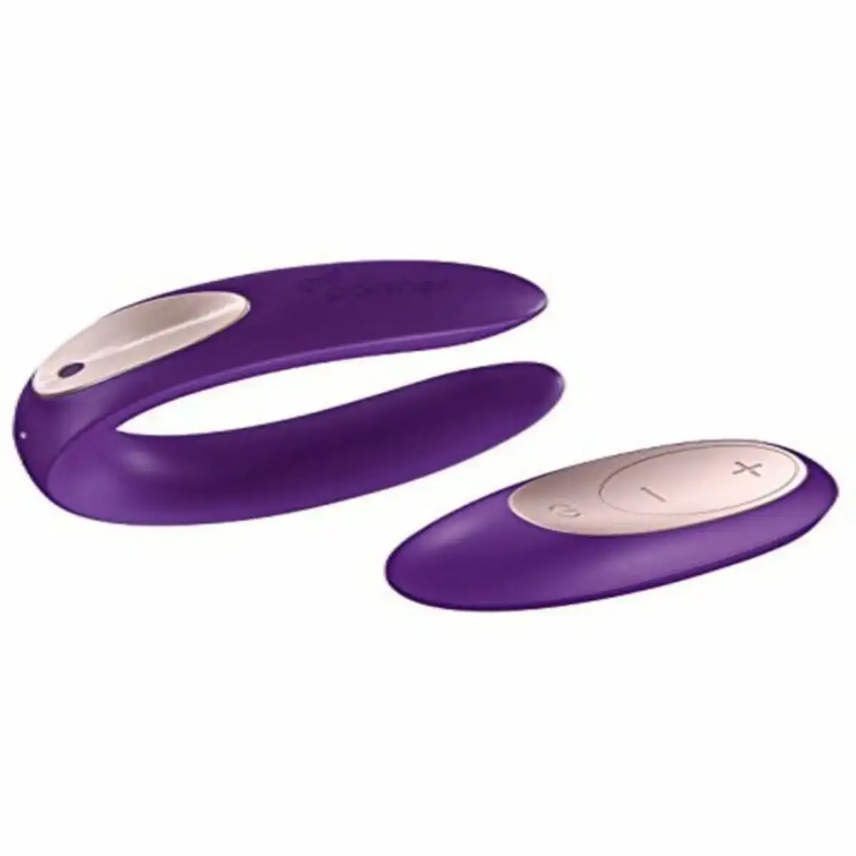 Vibration de stimulation double satisfyer partner plus violet_8203. DIAYTAR COTE D'IVOIRE - Où Choisir est un Plaisir. Explorez notre boutique en ligne et choisissez parmi des produits de qualité qui satisferont vos besoins et vos goûts.