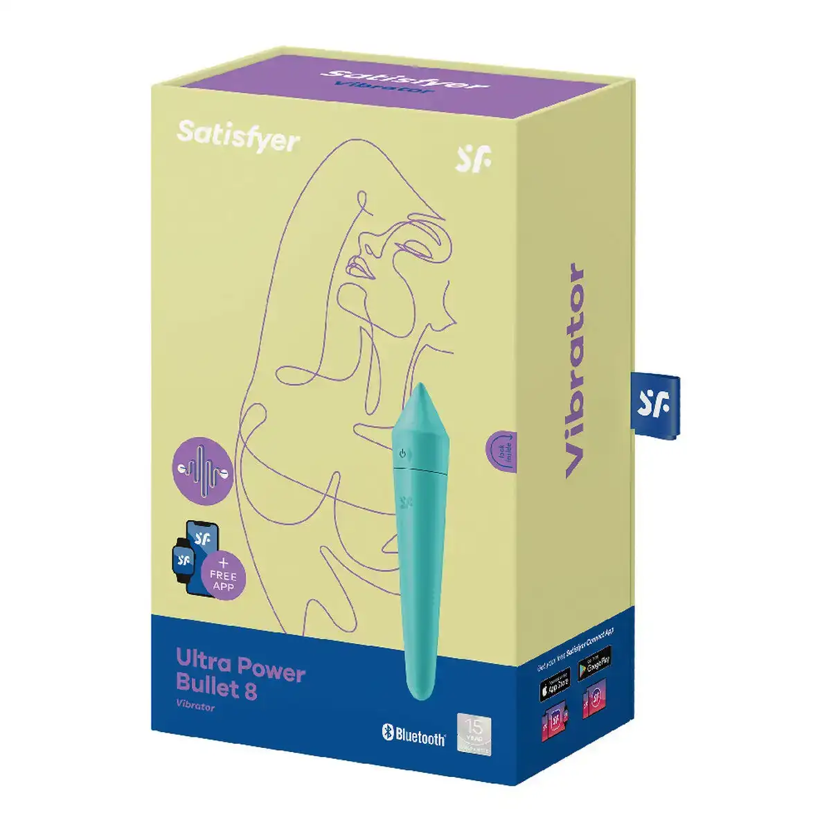Vibromasseur a boules ultra power satisfyer turquoise_7823. DIAYTAR COTE D'IVOIRE - Où Choisir est un Acte d'Amour pour le Côte d'Ivoire. Explorez notre boutique en ligne et choisissez des articles qui célèbrent la culture et l'artisanat du pays.